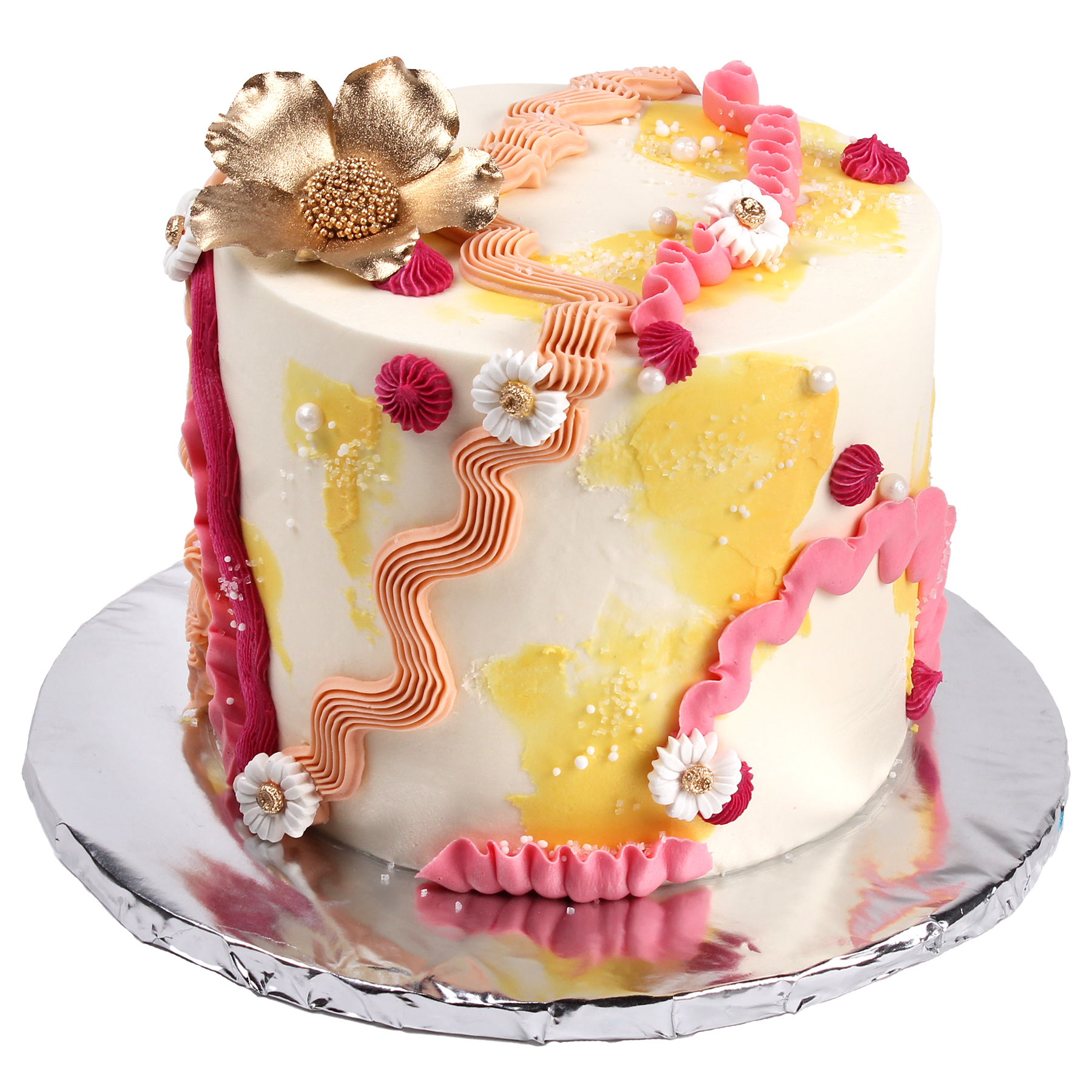 Pastel Garabato Floral